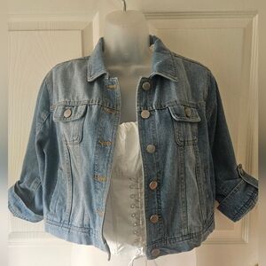 SOLD- Stylish Blue Denim Jacket
